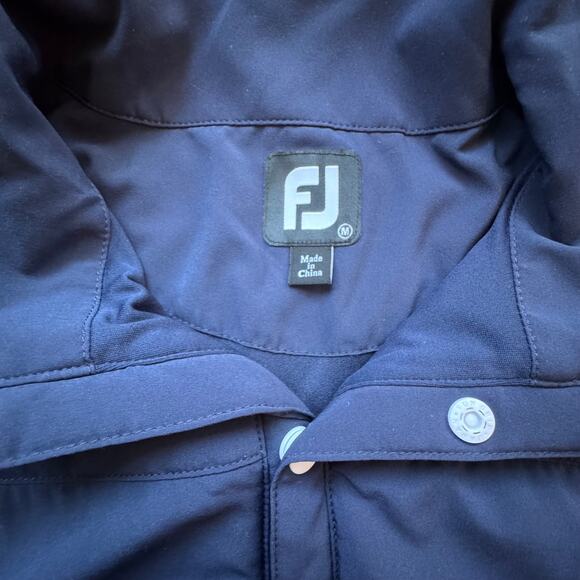 Footjoy (FJ) Men's Quilted Henley Jacket - Size M - Picture 3 of 7